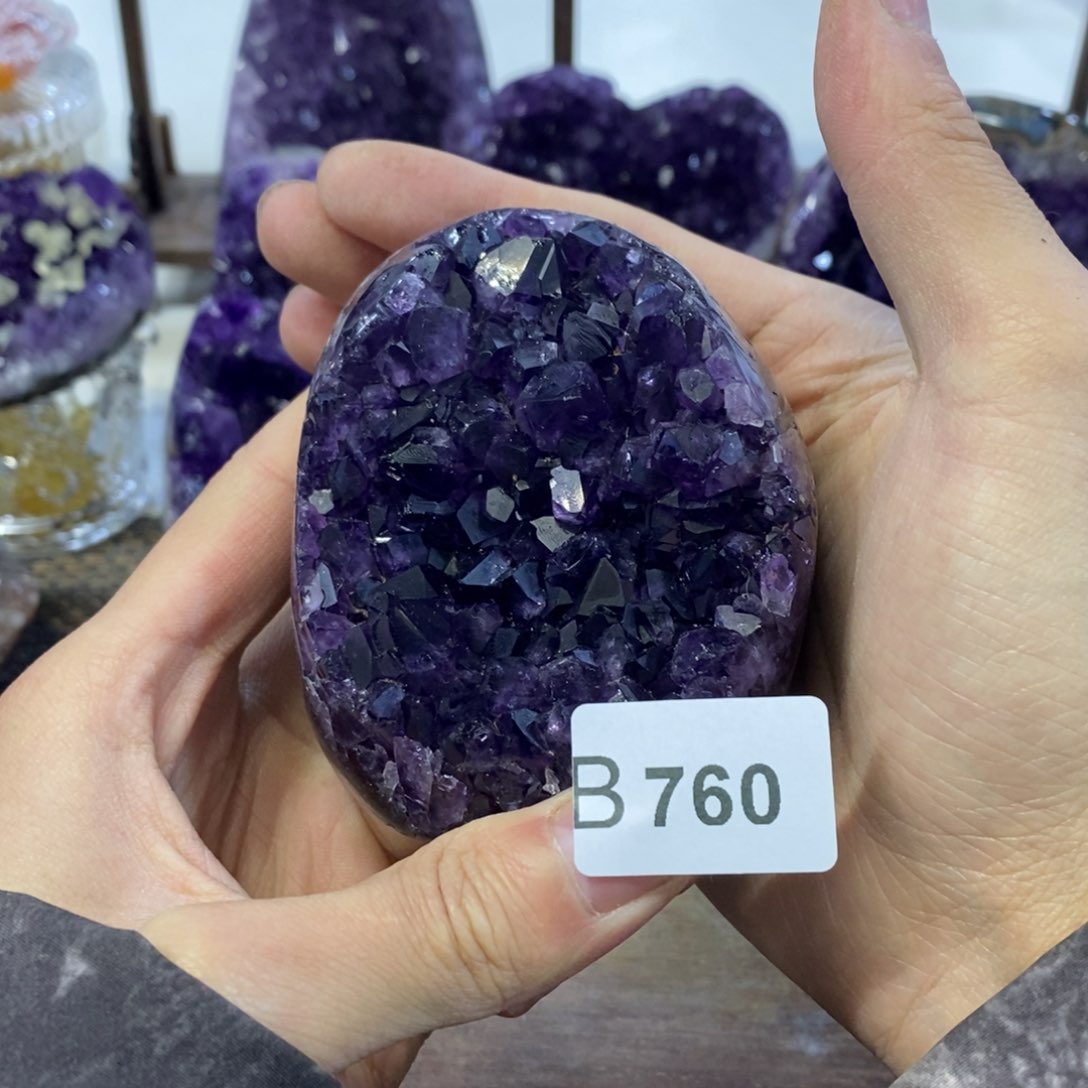 紫晶摆件摆件未镶嵌