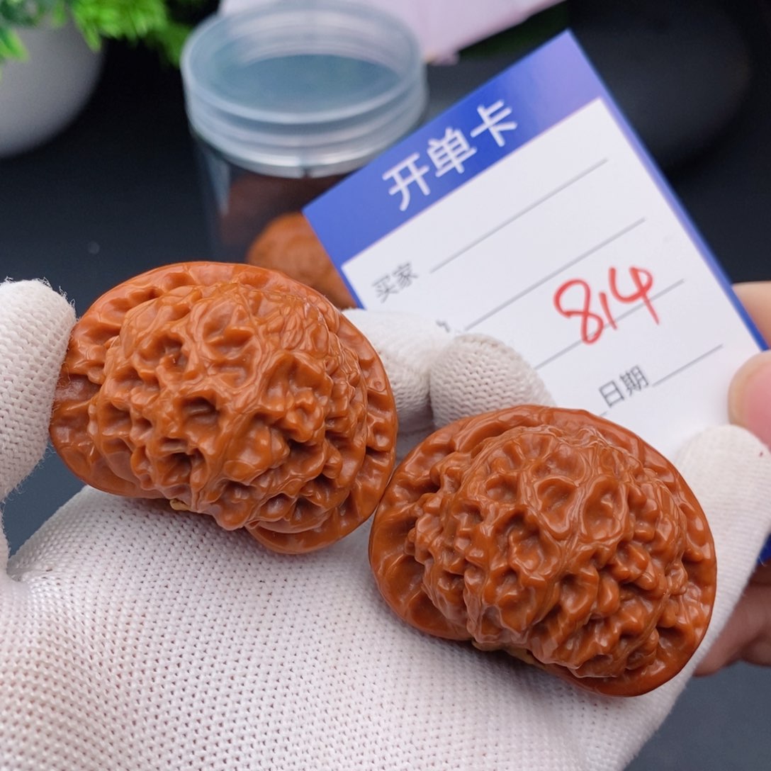文玩核桃把件45宫灯814