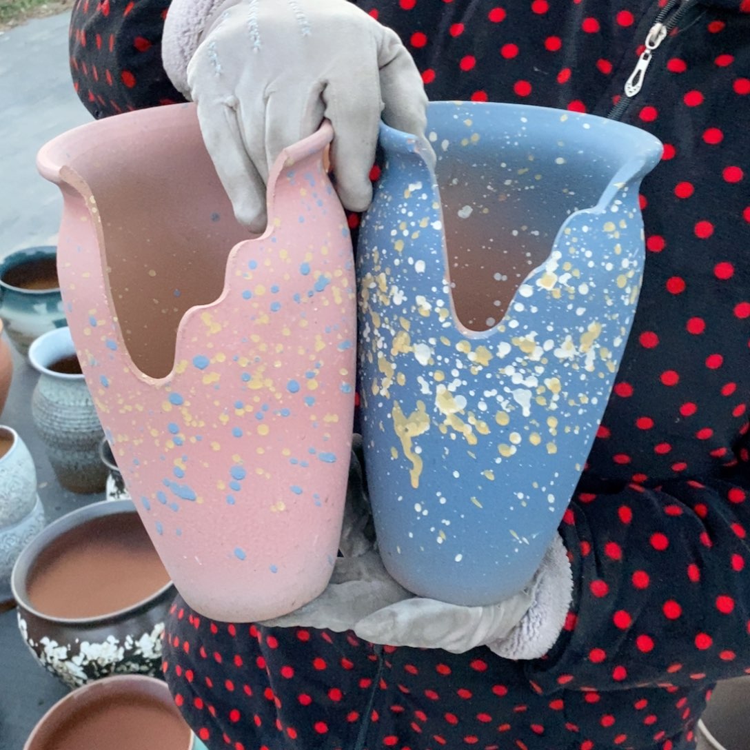 红陶口14高25～～～