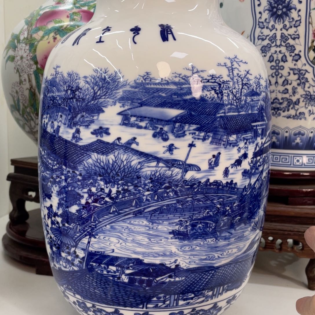 摆件景德镇陶瓷现代工艺品摆件