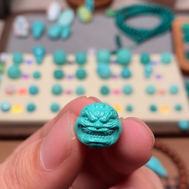 原生态湖北矿散珠配饰，尺寸12