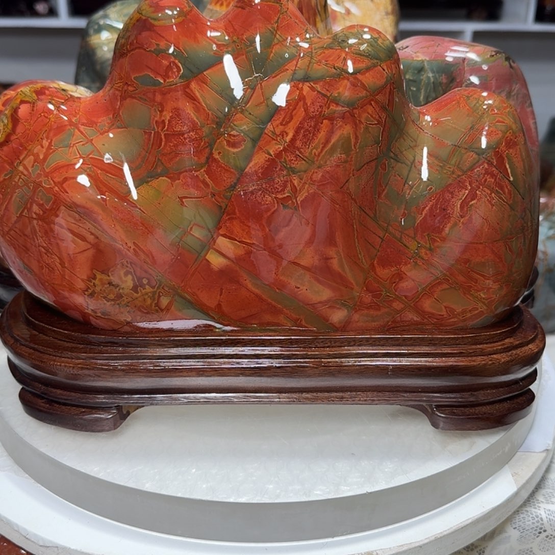 石材乳源彩石家居摆件