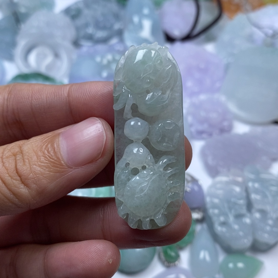 颈饰未镶嵌翡翠翡翠
