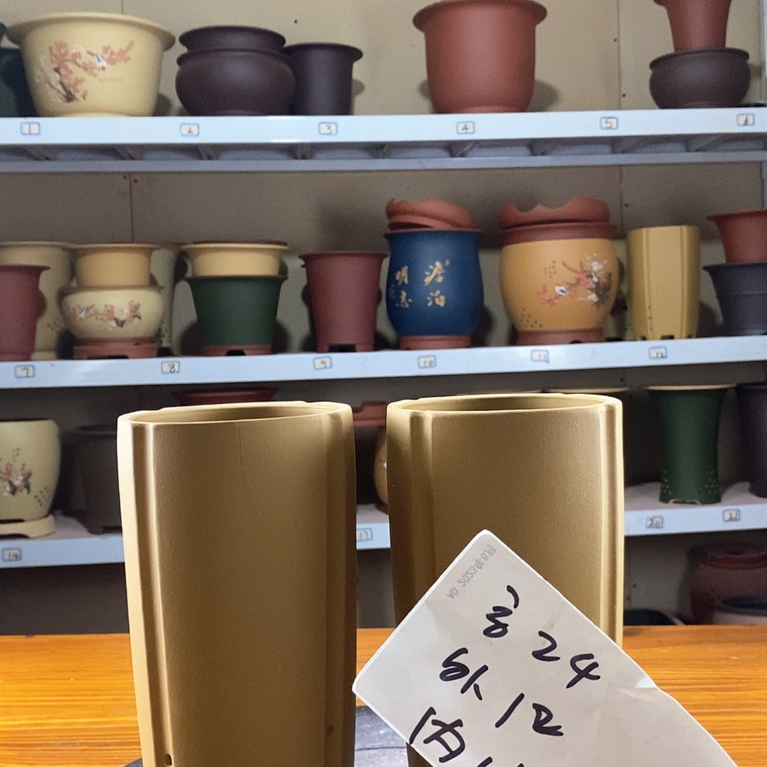 紫砂花盆紫砂兰花盆20