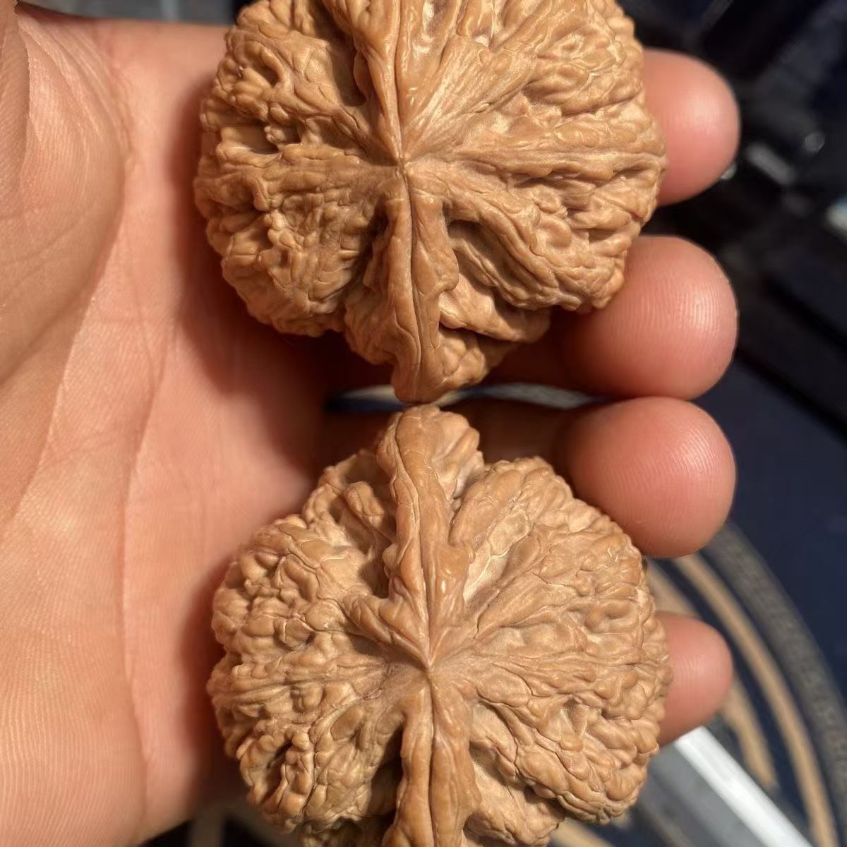 ⬛️2精修大粗筋团购文玩核桃一对