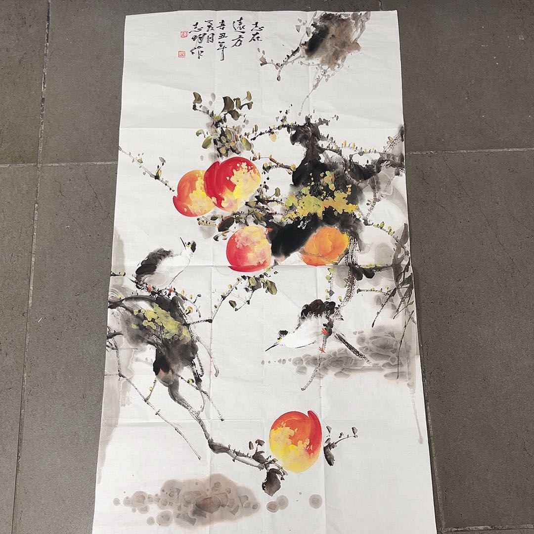 千***行绘画韩江书画 天悦 陈志明2