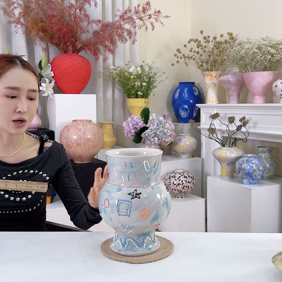 瓶景德镇陶瓷闪25号