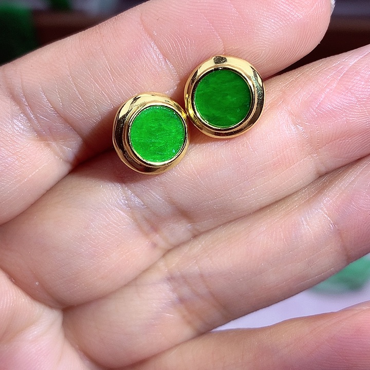 翡翠颈饰银S925镶嵌翡翠