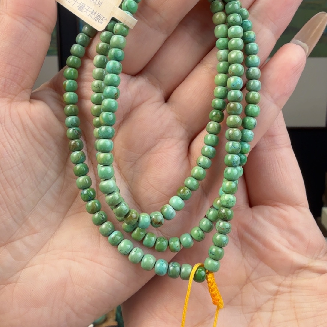 素***劫绿松石未镶嵌珠宝奇石