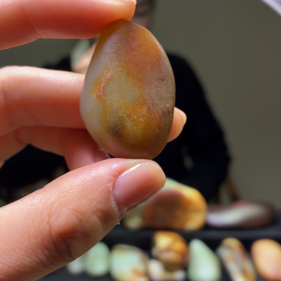 和田玉未镶嵌挂件21g