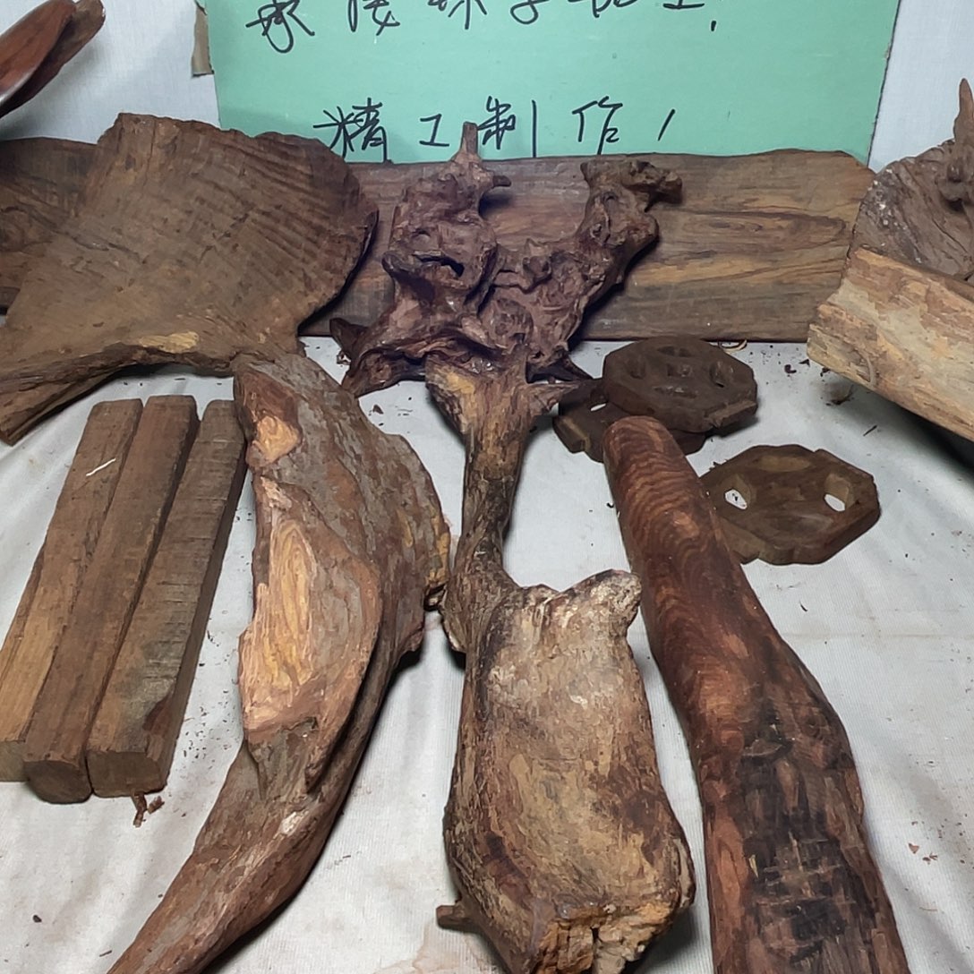 非洲檀香无事牌海南黄花梨原材料
