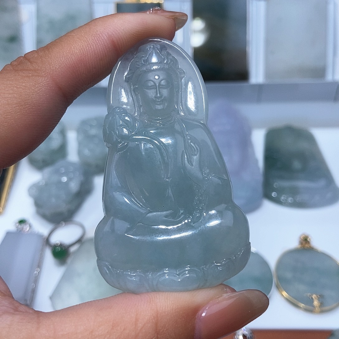 翡翠吊坠(不含链)未镶嵌7****7