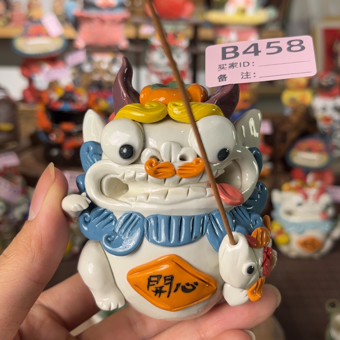 泥塑纯手工茶宠摆件