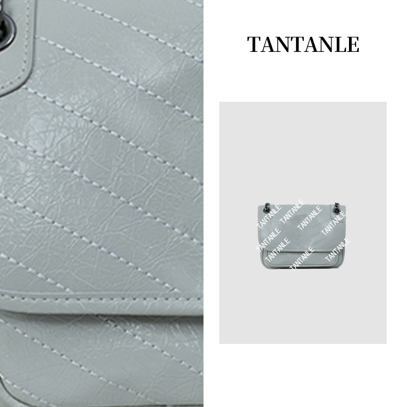 高定单肩斜跨时尚休闲百搭简约气质女包