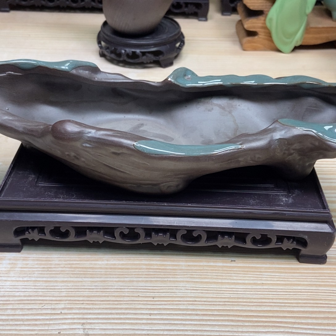 瓷片陶瓷花盆陶瓷艺术