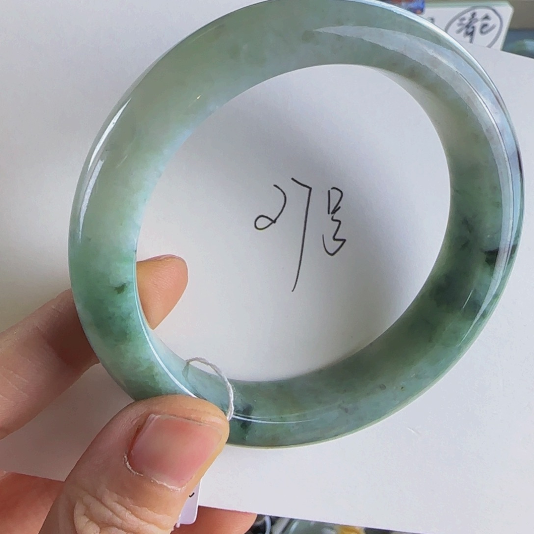 翡翠手镯未镶嵌老坑57.6留下