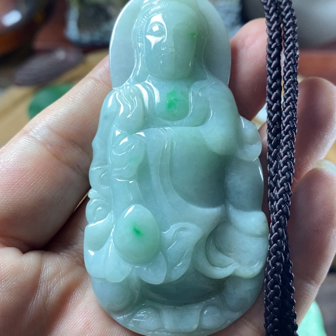 翡翠吊坠(不含链)未镶嵌