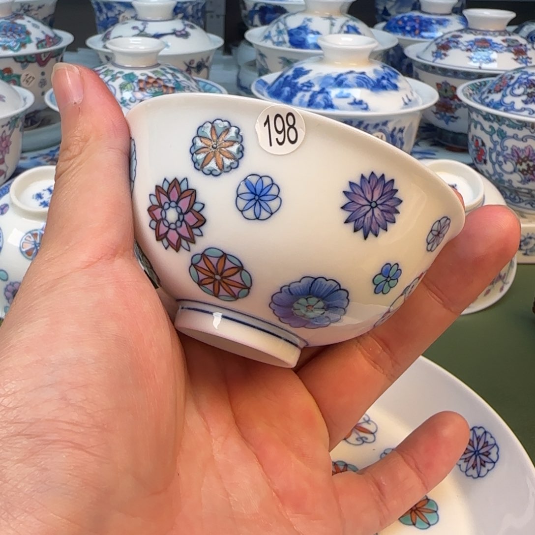 彦祖纯手工手绘茶具198