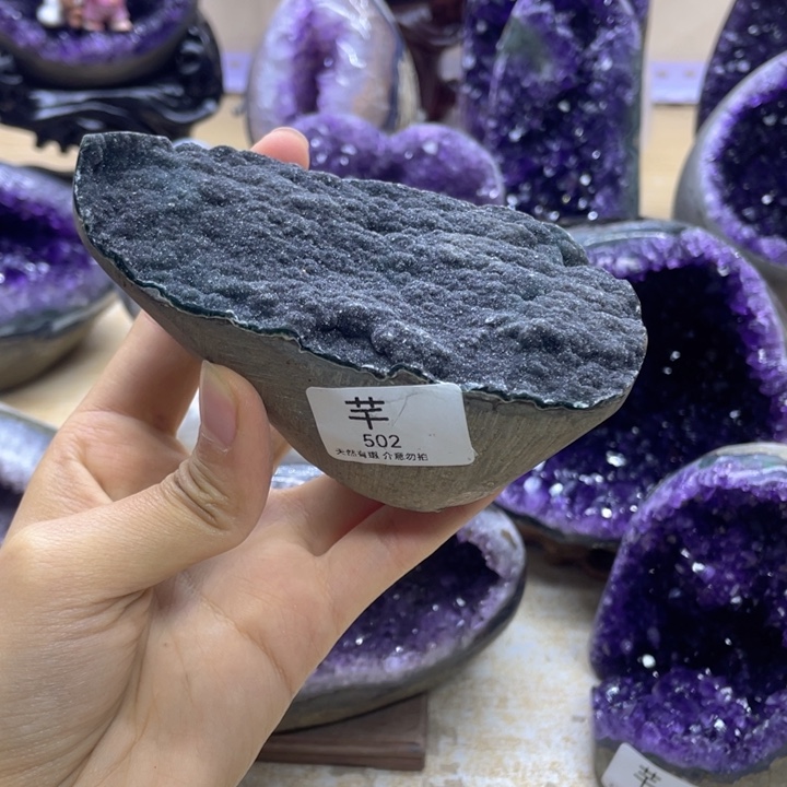 未镶嵌珠宝半成品紫晶