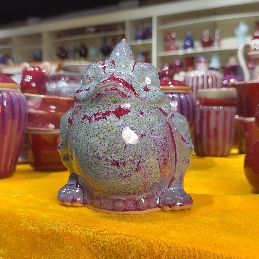 摆件郑家钧窑摆件