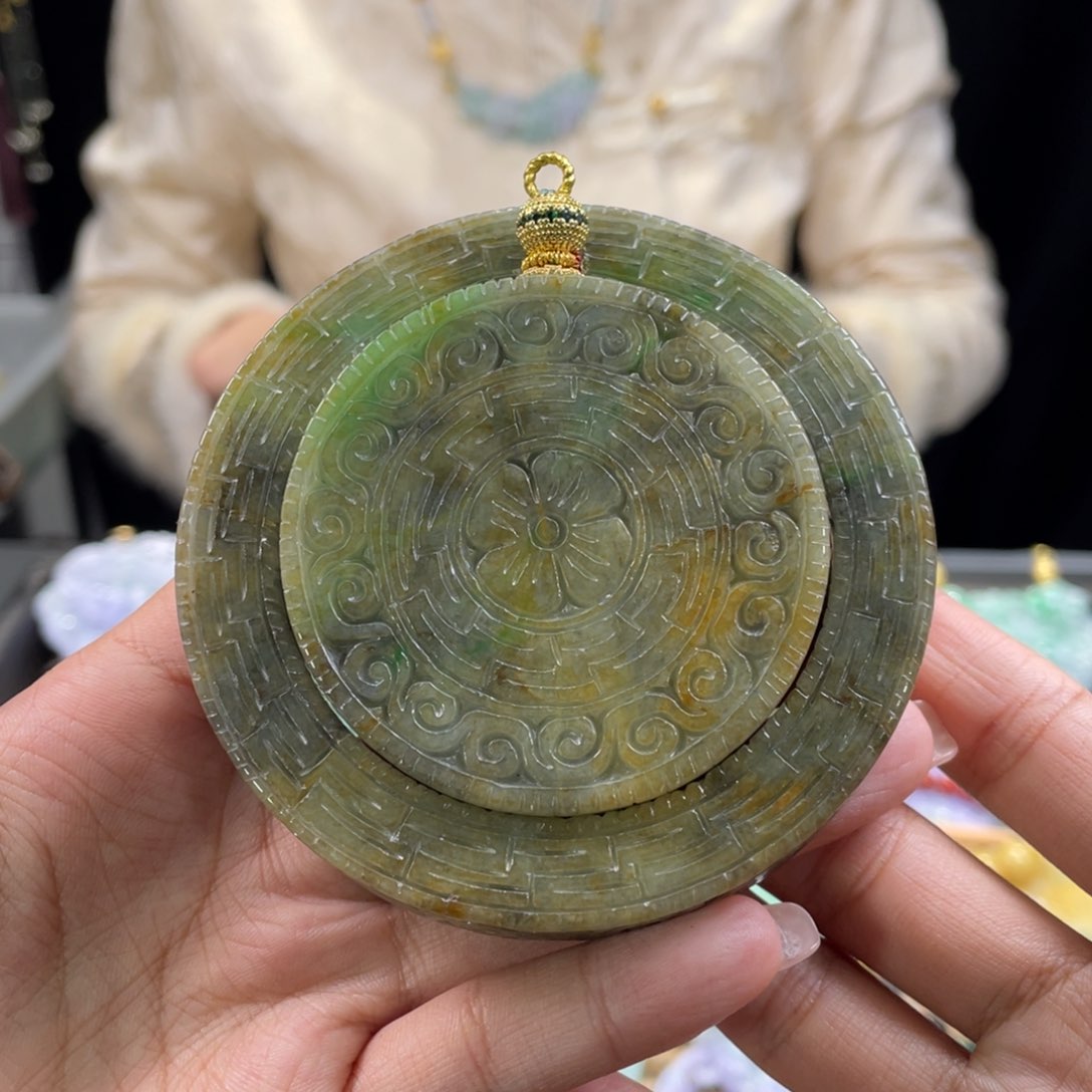 翡翠手镯未镶嵌代编织