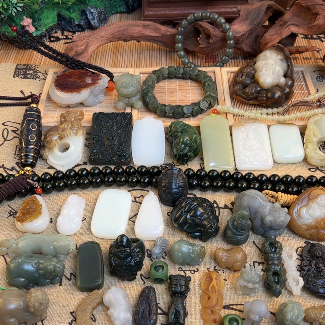 和田玉手绳未镶嵌