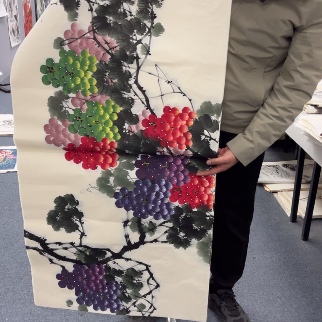 国画手绘画作品欣赏