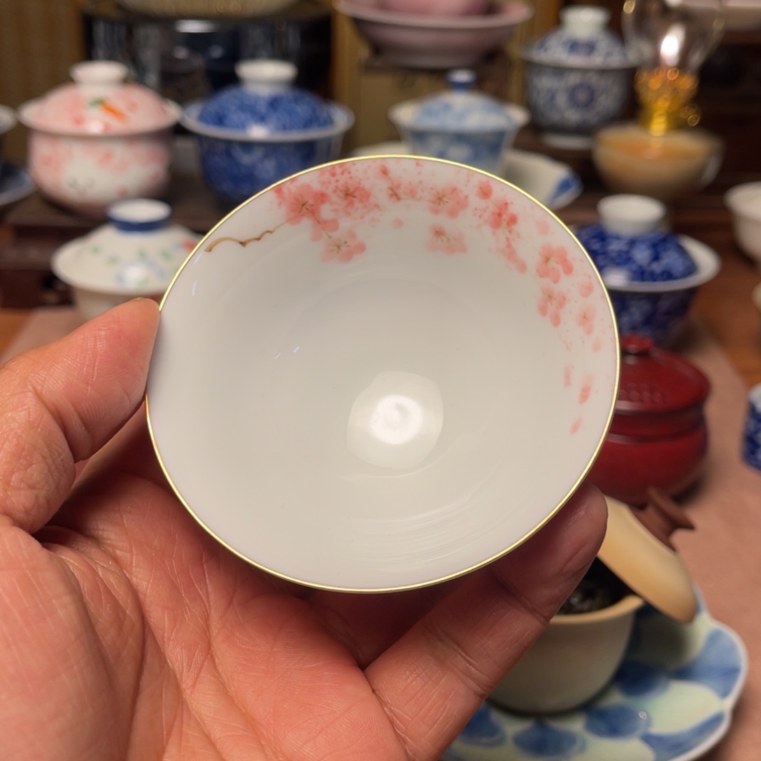 素铭品瓷釉下彩茶具