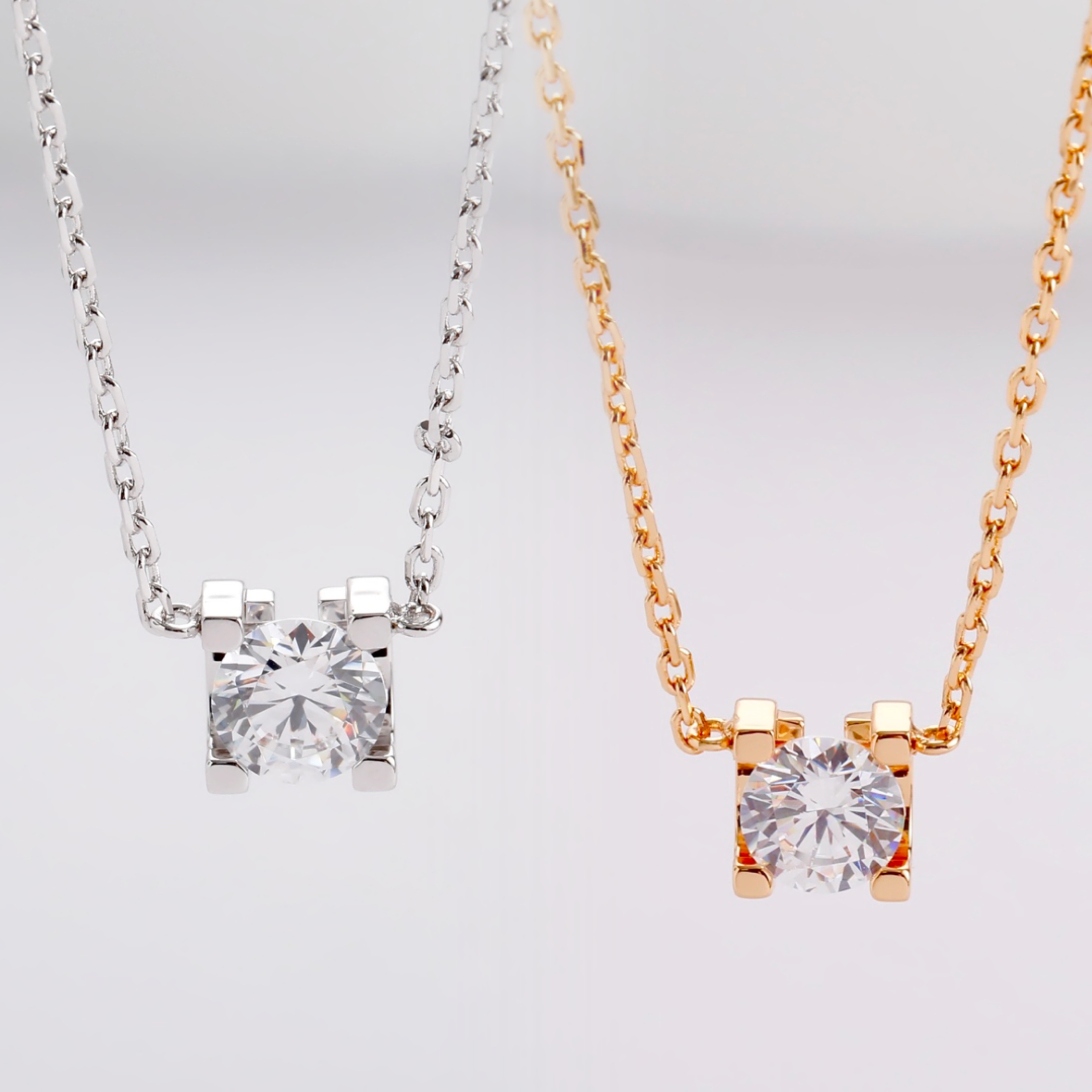 合金项链 许妍同款牛头项链饰品毛衣链锁骨链气质轻奢时尚镶嵌