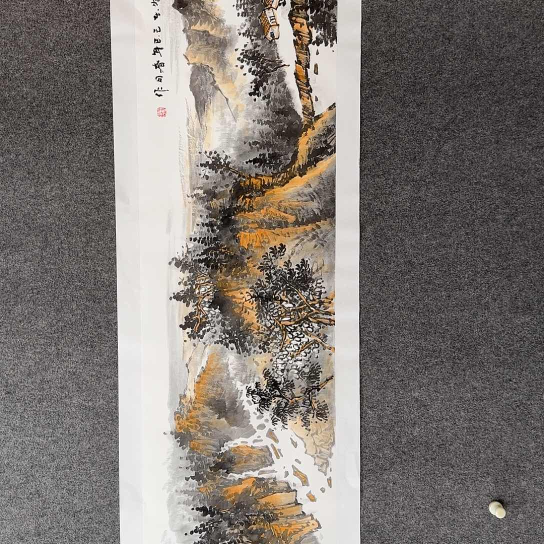 国画杜浩老师手绘作品
