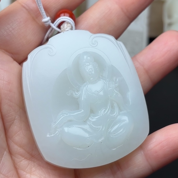 未镶嵌和田玉挂件无*