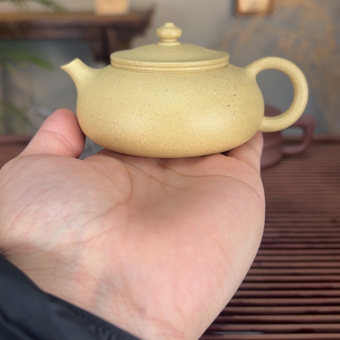 紫砂茶壶寒江150毫升