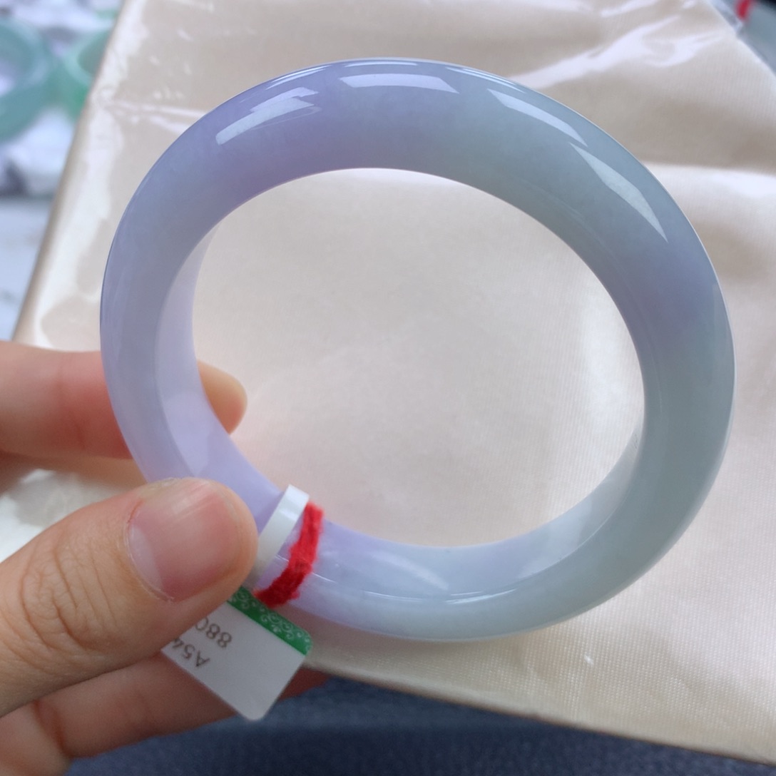 翡翠手镯未镶嵌54.9正