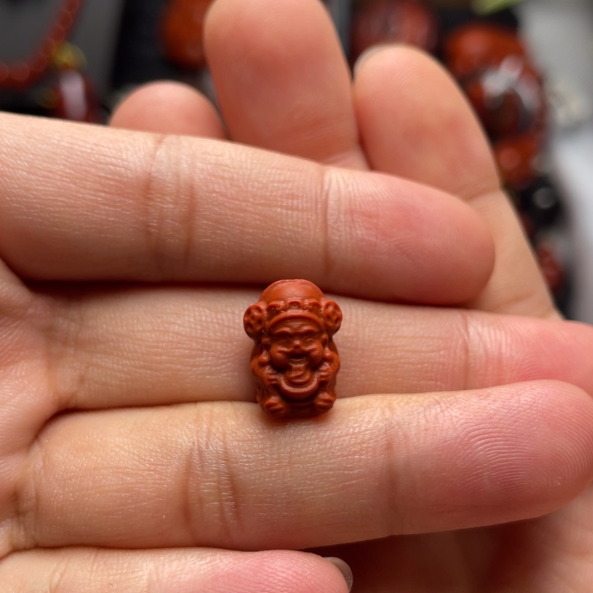 【闪购商品】未镶嵌财神爷11m南红玛瑙