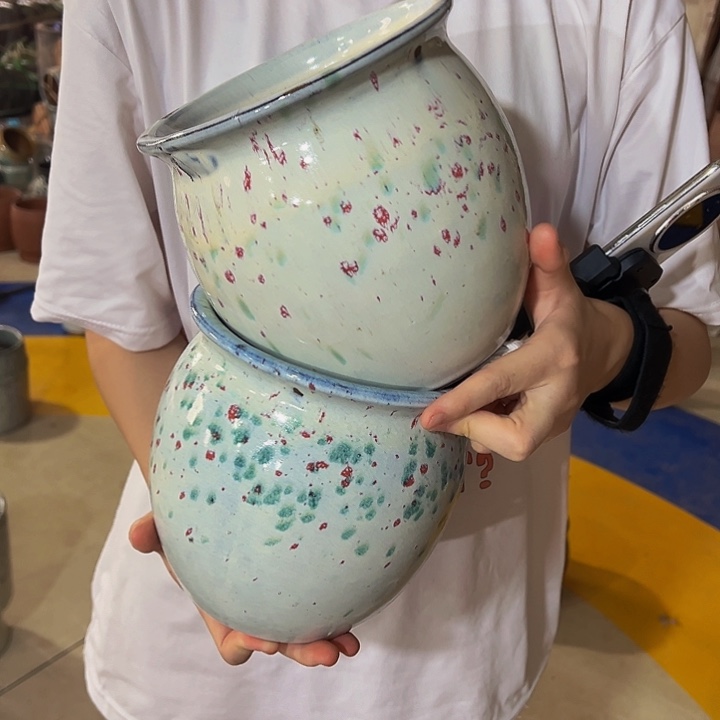 紫砂花盆高16口15