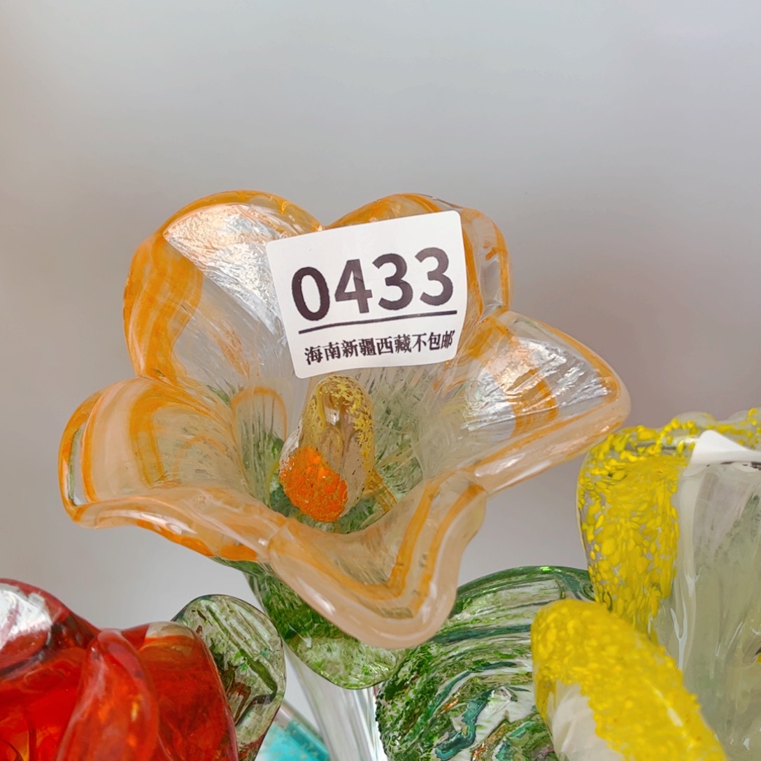 琉璃花0433 花瓶摆件