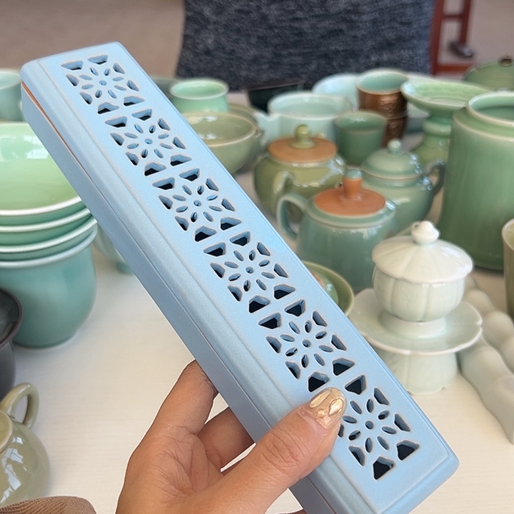 小米茶器龙泉青瓷