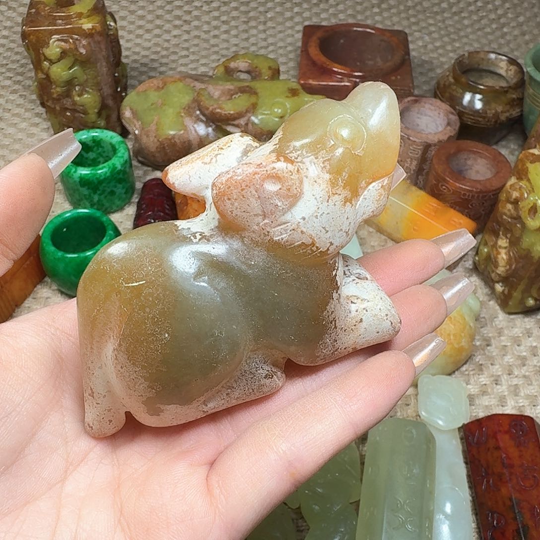 白玉菩提吊坠挂件