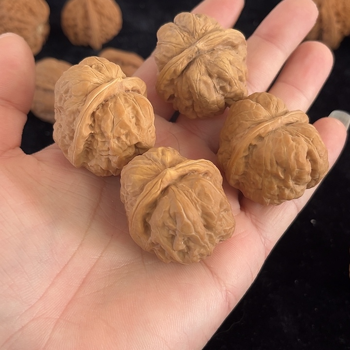 文玩核桃把件36左右瑕疵练手蛤蟆头，两对一起，新手福利