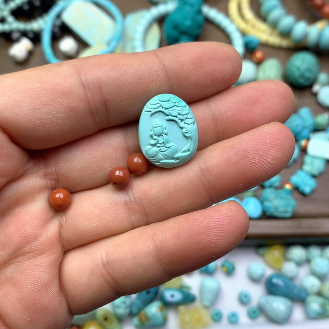 南红玛瑙雕刻未镶嵌