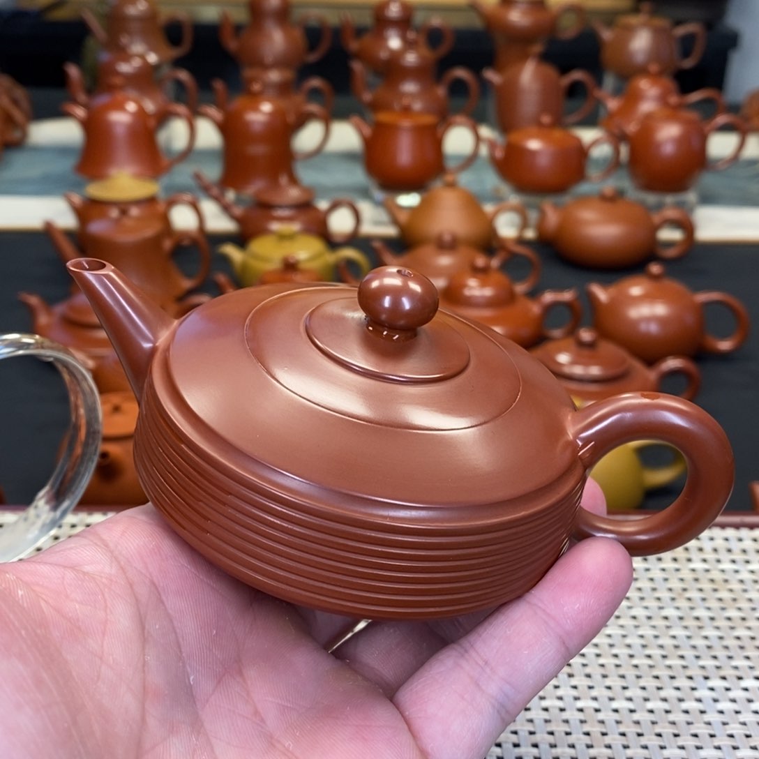 紫砂茶壶潮州手拉壶