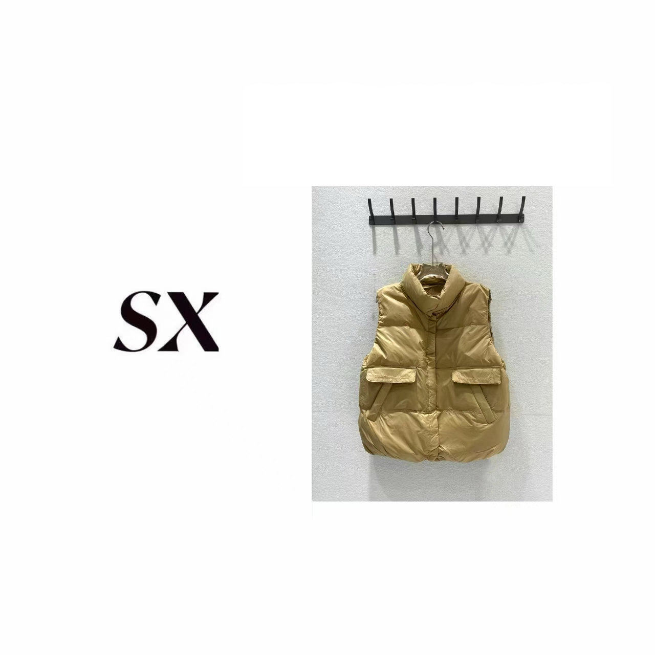 【2088】#SX-简约百搭羽绒马甲