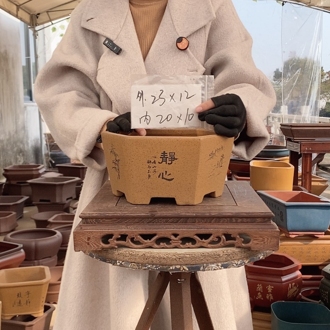 花盆紫砂紫砂花盆