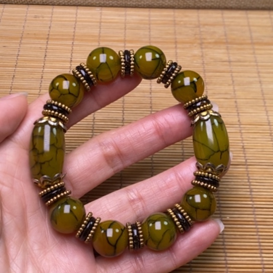 玛瑙/玉髓手链未镶嵌