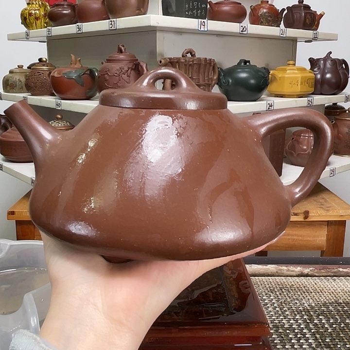 紫砂茶壶K**E全手工制作