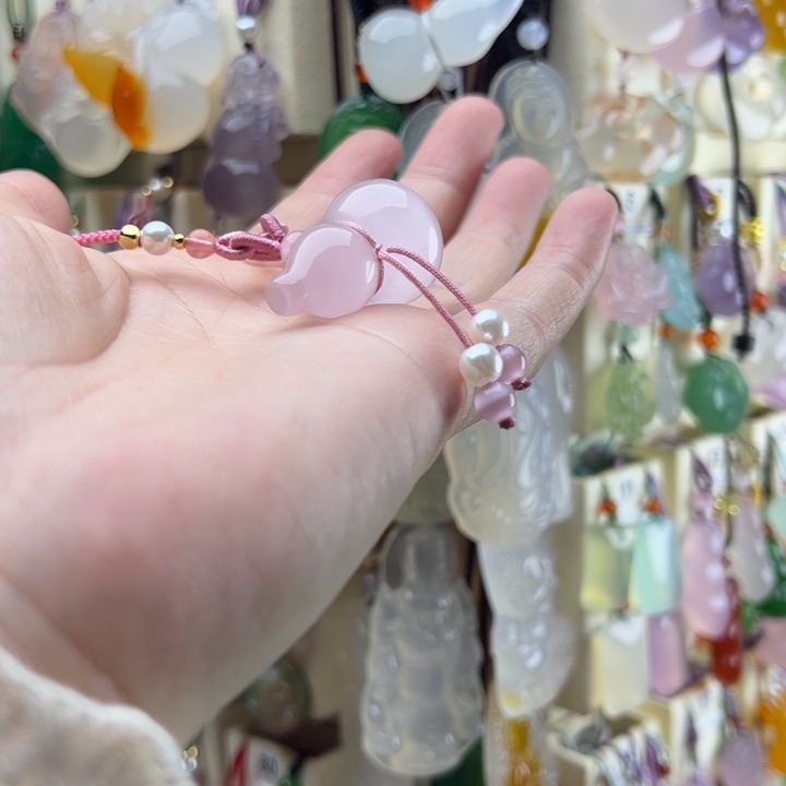 @****玛瑙/玉髓未镶嵌颈饰