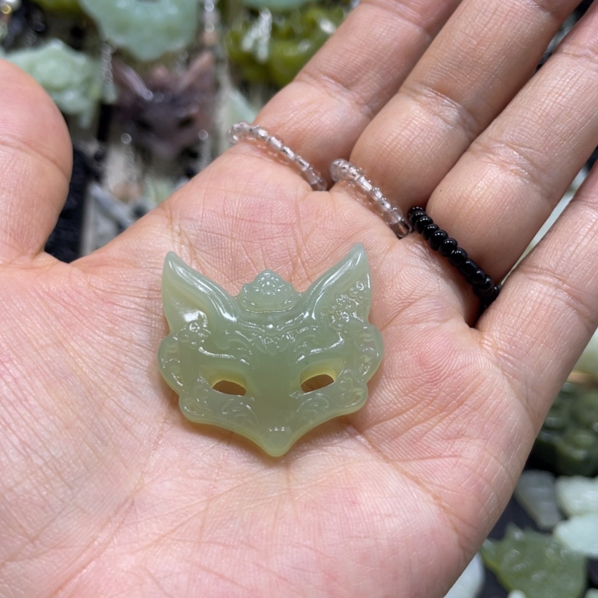 【闪购商品】岫玉未镶嵌颈饰双****105手牌