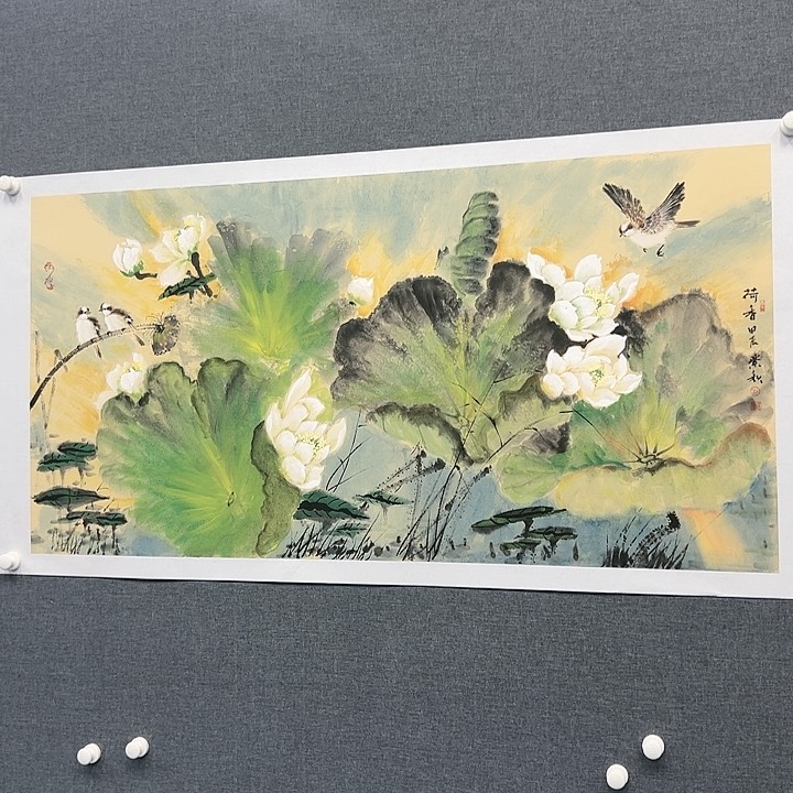 国画书画作品多次