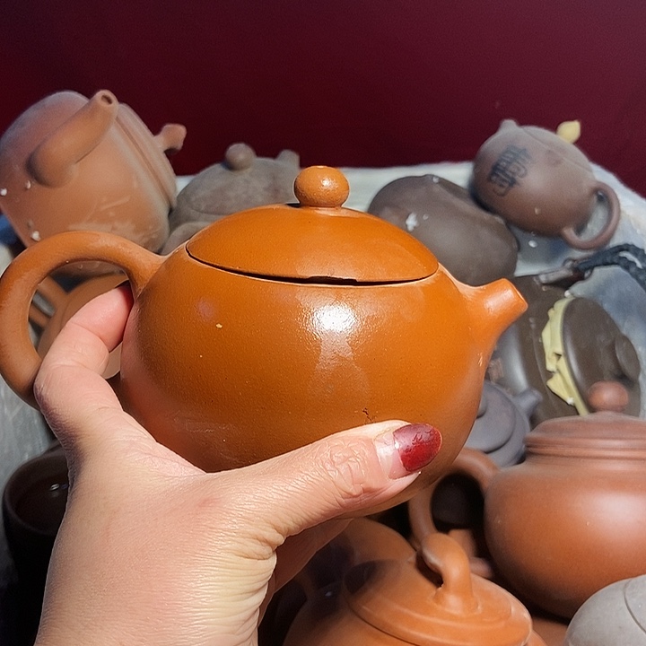 全手工制作宜兴紫砂茶壶