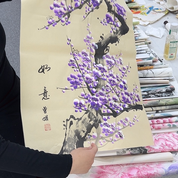 国画国画作品纯手绘